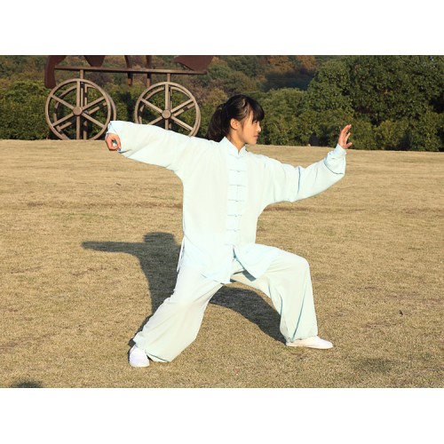 Tai chi clothing chinese kung fu uniforms Tai Chi Clothing clothes autumn and winter hemp yarn Tai Chi Clothing clothes cotton hemp Tai Chi Clothingquan martial arts clothes training clothes for men and women